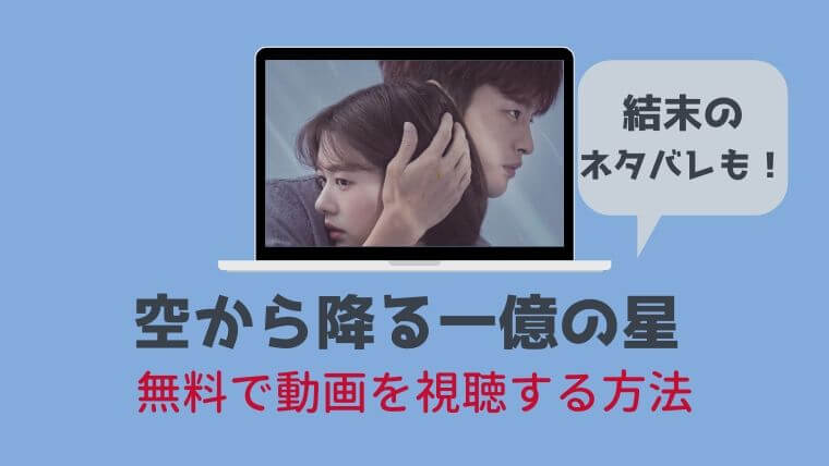 韓国ドラマ版 空から降る一億の星 はnetflixで配信されている 配信サイトを徹底比較 あらすじ ネタバレ結末あり感想 こりあんオタク